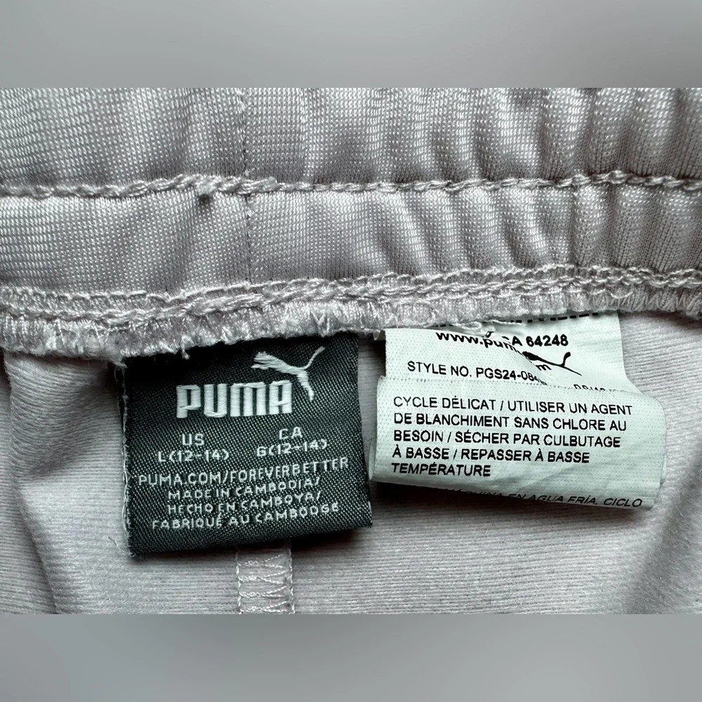 Puma Light Green Tee and Light Pink Shorts Set Size Large #1105 - Picture 13 of 13